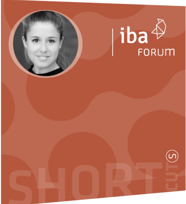 Im IBA Forum Interview: Sophia Klees, jack be nimble